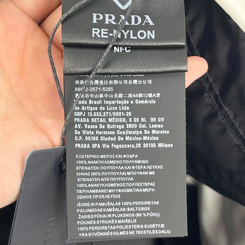 Prada Prada White Recycled Fiber Women's Puffer Jacket Size XS / US 0-2 / IT 36-38 - 5 Thumbnail
