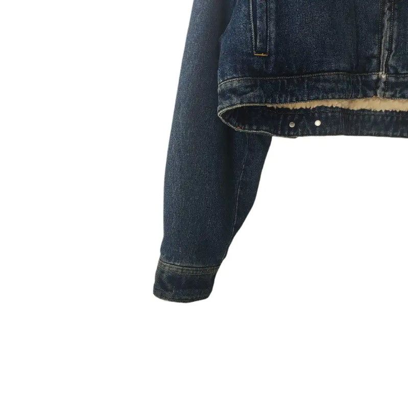 Prada Prada Blue Cotton Women's Jacket Size L / US 10 / IT 46 - 4 Thumbnail