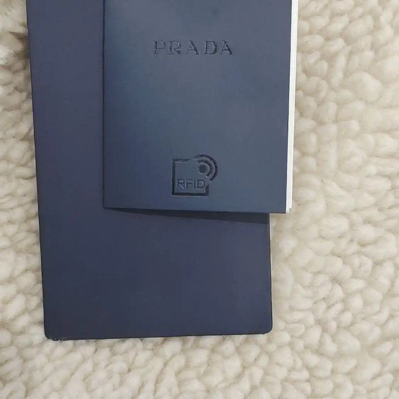 Prada Prada Blue Cotton Women's Jacket Size L / US 10 / IT 46 - 6 Thumbnail