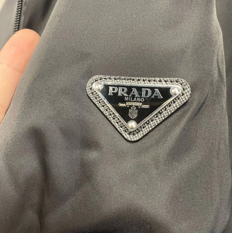 Prada Black Women's Cotton Puffer Jacket