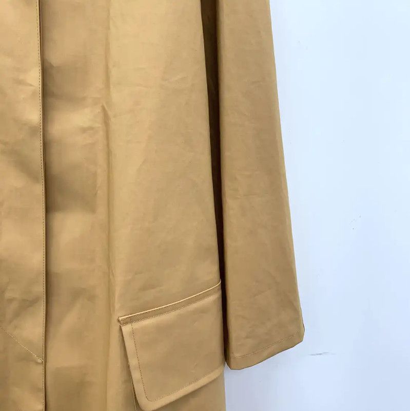 Prada Prada Brown Cotton Women's Trench Coat Size M / US 6-8 / IT 42-44 - 4 Thumbnail