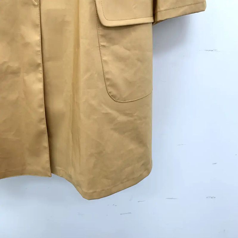 Prada Prada Brown Cotton Women's Trench Coat Size M / US 6-8 / IT 42-44 - 5 Thumbnail