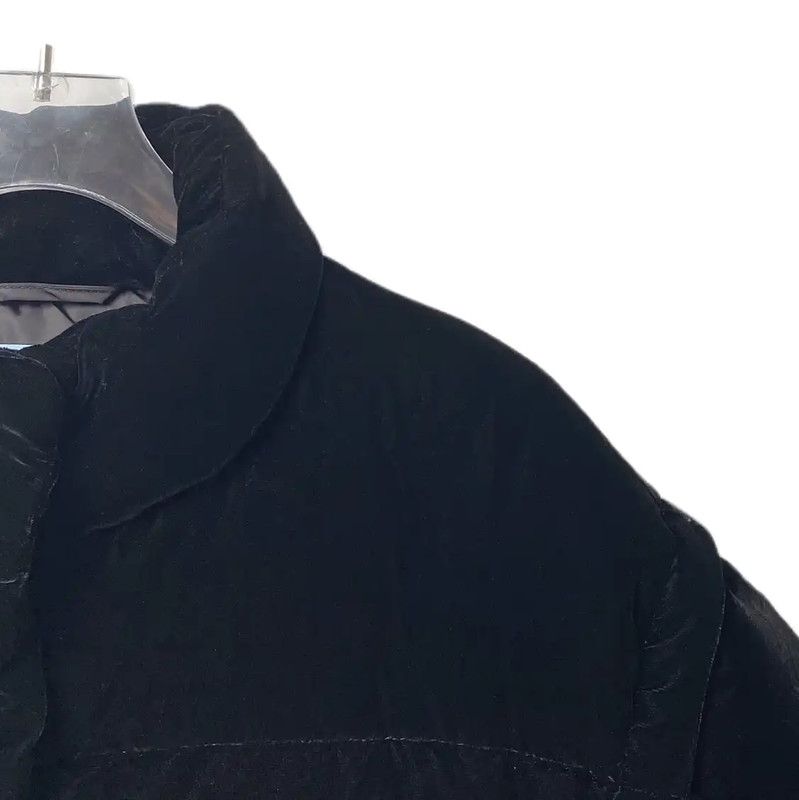 Prada Prada Black Synthetic Women's Puffer Jacket Size L / US 10 / IT 46 - 4 Thumbnail