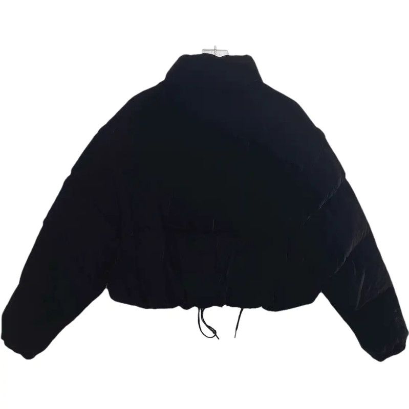 Prada Prada Black Synthetic Women's Puffer Jacket Size L / US 10 / IT 46 - 2 Thumbnail
