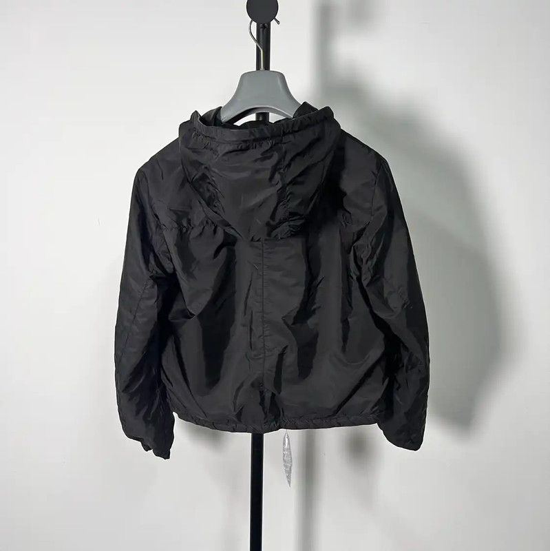 Prada Prada Black Polyester Women's Jacket Size M / US 6-8 / IT 42-44 - 9 Thumbnail
