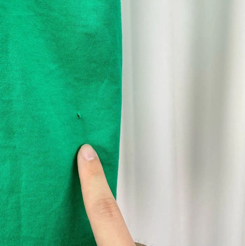 Acne Studios Acne Studios Green Cotton Embroidered Logo T-Shirt Size XXS / US 00 / IT 34 - 6 Thumbnail