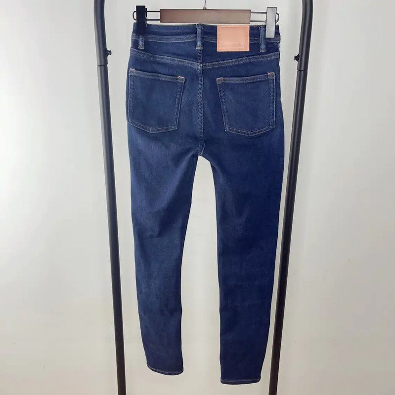 Acne Studios Acne Studios Women's Dark Blue Denim Jeans Size 23" - 2 Thumbnail