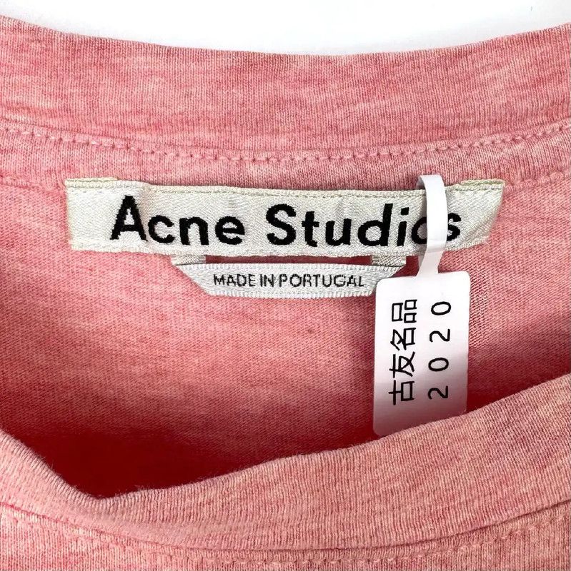 Acne Studios Acne Studios Pink Cotton T-shirt for Women Size XXS / US 00 / IT 34 - 3 Thumbnail