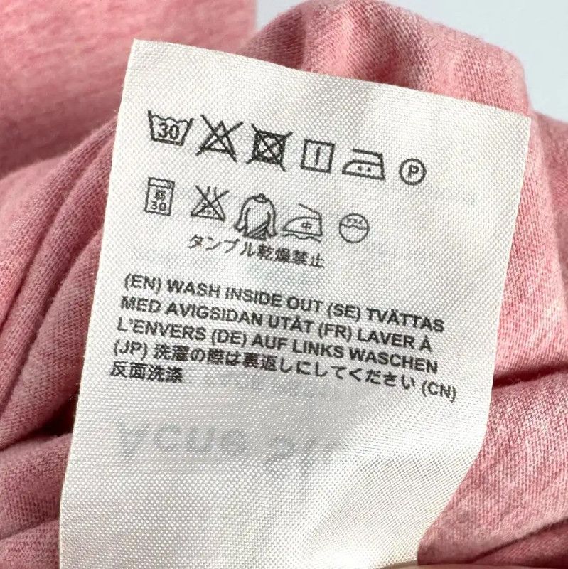 Acne Studios Acne Studios Pink Cotton T-shirt for Women Size XXS / US 00 / IT 34 - 5 Thumbnail