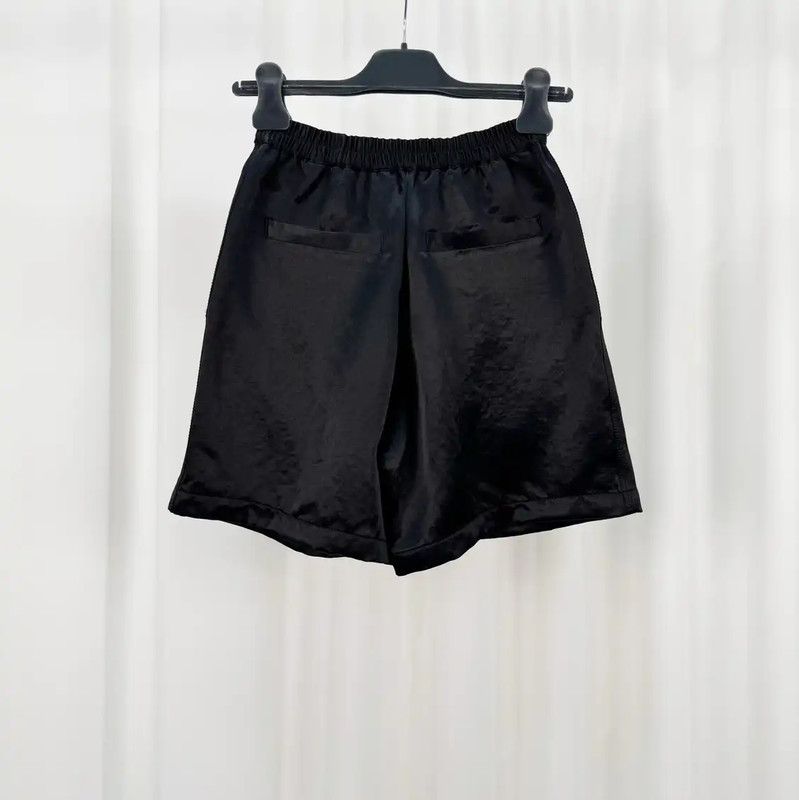 Acne Studios Acne Studios Black Summer Women's Shorts Size 22" - 2 Thumbnail