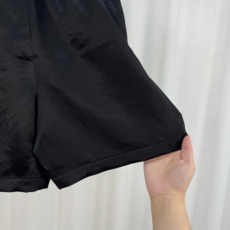 Acne Studios Acne Studios Black Summer Women's Shorts Size 22" - 4 Thumbnail