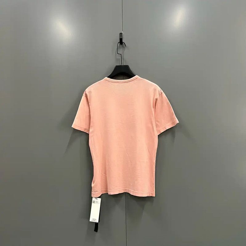 Acne Studios Acne Studios Pink Cotton Short Sleeve T-Shirt Size S / US 4 / IT 40 - 3 Thumbnail