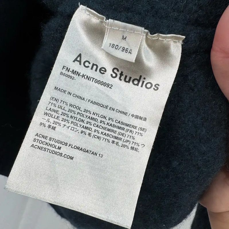 Acne Studios Acne Studios Women's Wool Cardigan in Green Size M / US 6-8 / IT 42-44 - 6 Thumbnail