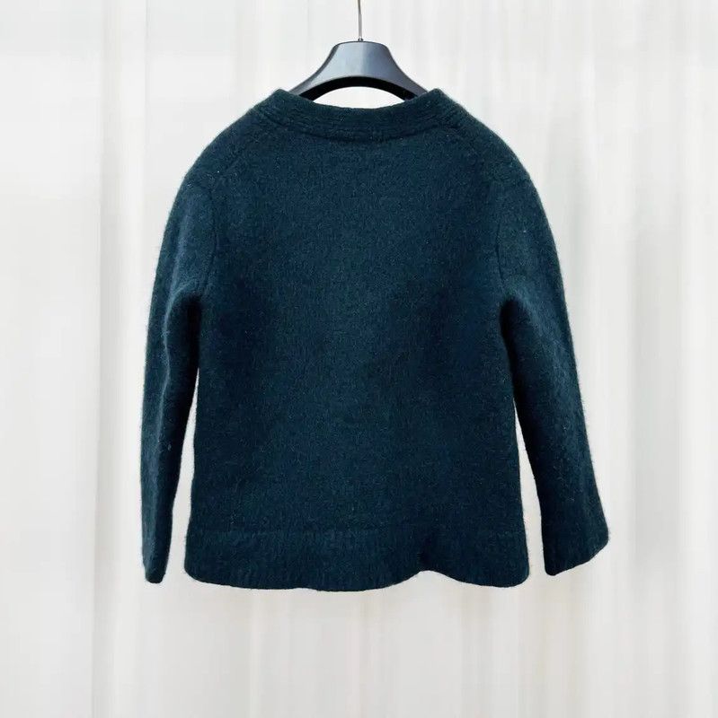 Acne Studios Acne Studios Women's Wool Cardigan in Green Size M / US 6-8 / IT 42-44 - 2 Thumbnail