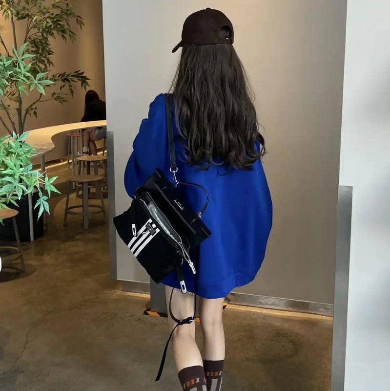 Acne Studios Acne Studios Spring Autumn Blue Cotton Blend Sweatshirt Size S / US 4 / IT 40 - 5 Thumbnail