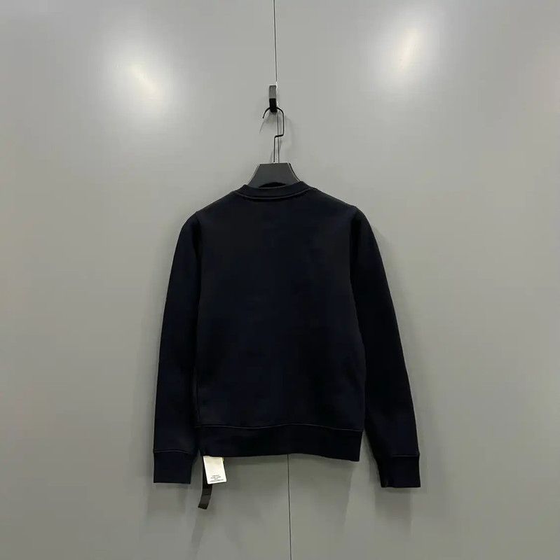 Acne Studios Acne Studios Black Cropped Long Sleeve Sweatshirt Size S / US 4 / IT 40 - 3 Thumbnail