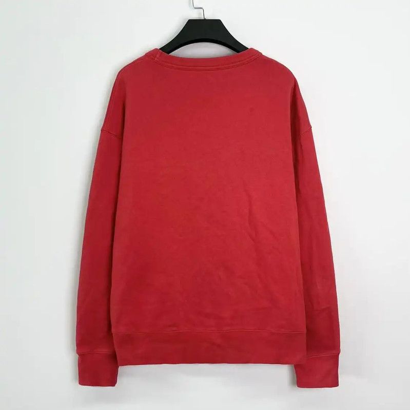 Acne Studios Acne Studios Red Cotton Women's Sweatshirt Size L / US 10 / IT 46 - 2 Thumbnail