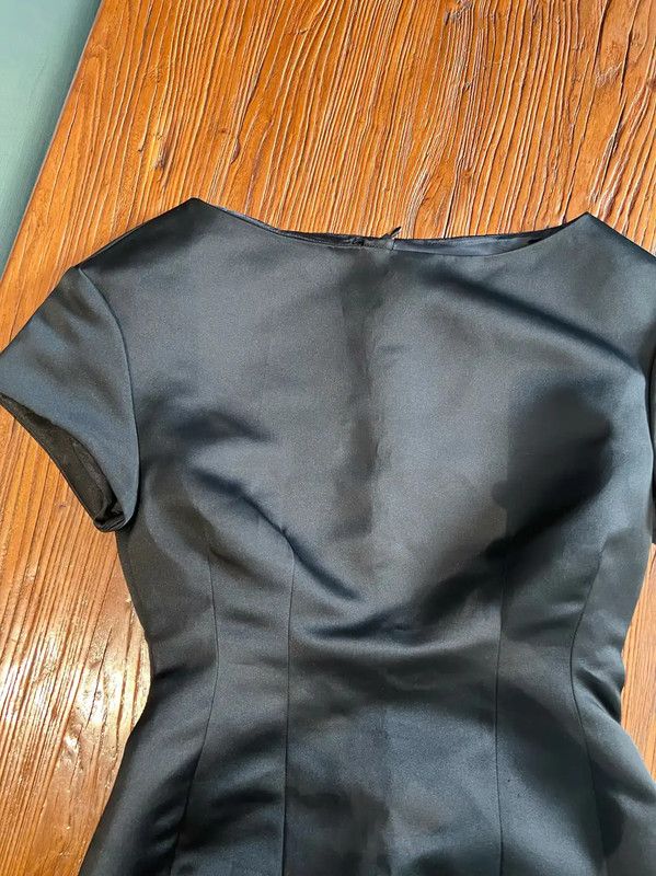 Acne Studios Acne Studios Black Cotton Midi Dress Size ONE SIZE - 4 Thumbnail