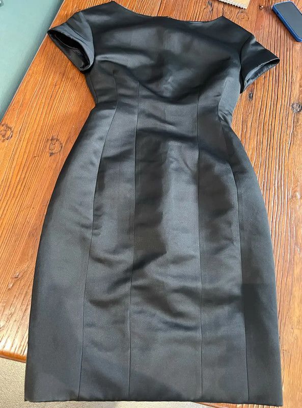 Acne Studios Acne Studios Black Cotton Midi Dress Size ONE SIZE - 5 Thumbnail