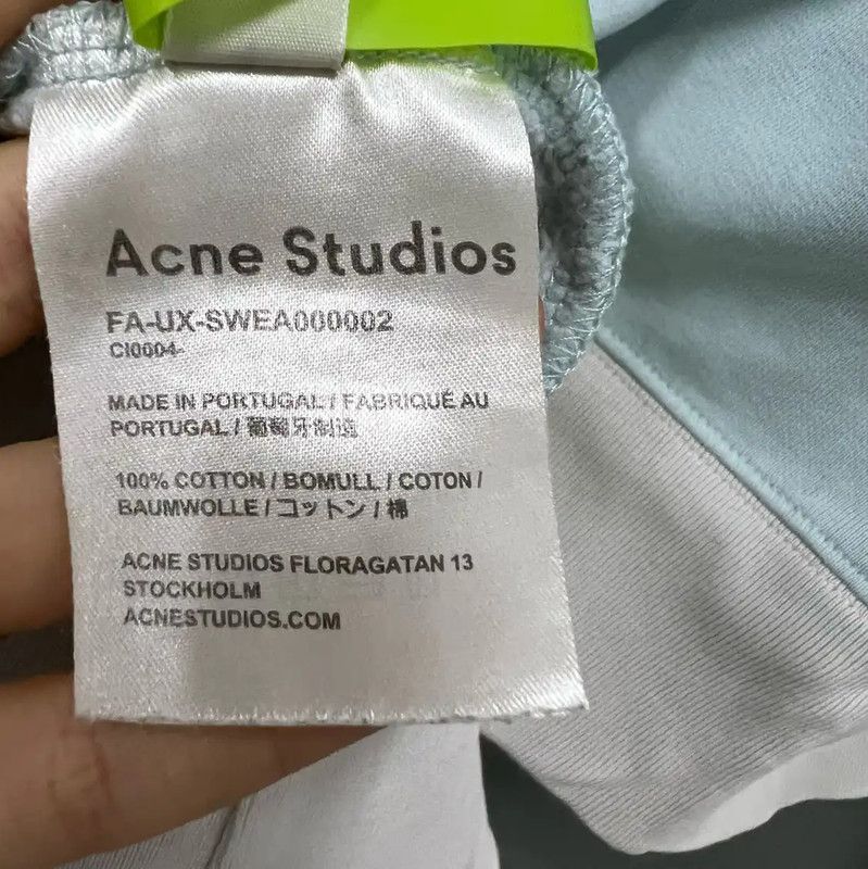 Acne Studios Acne Studios Color Block Short Sleeve Sweatshirt Size XS / US 0-2 / IT 36-38 - 4 Thumbnail