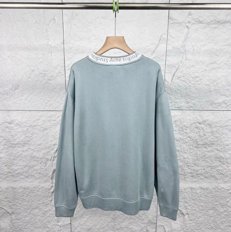 Acne Studios Acne Studios Blue Cotton Women's Sweatshirt Size M / US 6-8 / IT 42-44 - 2 Thumbnail