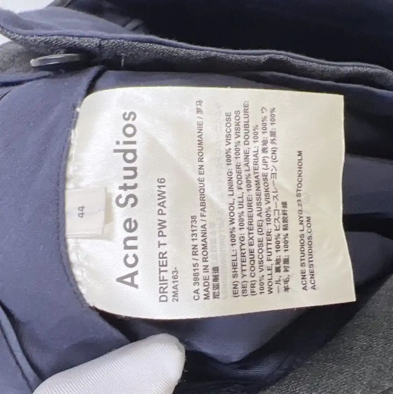 Acne Studios Acne Studios Gray Wool Casual Pants Size 27" / US 4 / IT 40 - 8 Thumbnail