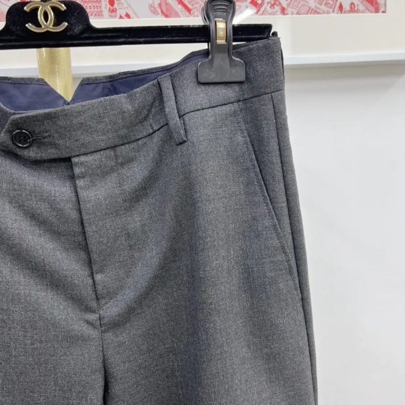 Acne Studios Acne Studios Gray Wool Casual Pants Size 27" / US 4 / IT 40 - 3 Thumbnail