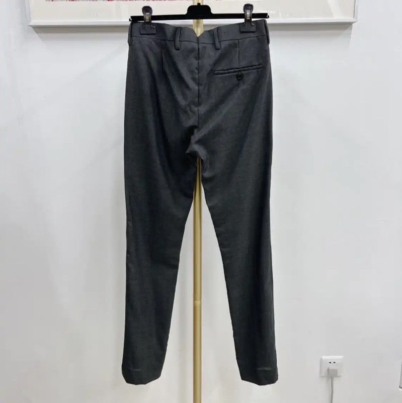 Acne Studios Acne Studios Gray Wool Casual Pants Size 27" / US 4 / IT 40 - 2 Thumbnail