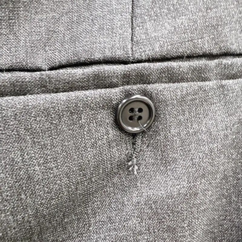 Acne Studios Acne Studios Gray Wool Casual Pants Size 27" / US 4 / IT 40 - 4 Thumbnail