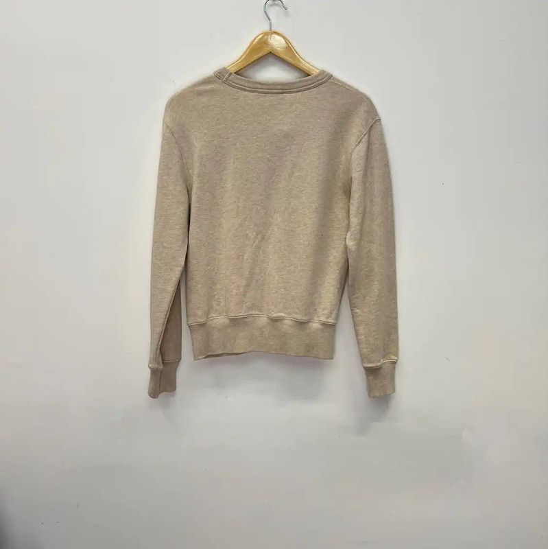 Acne Studios Acne Studios Beige Cotton Women's Sweatshirt Size XS / US 0-2 / IT 36-38 - 2 Thumbnail