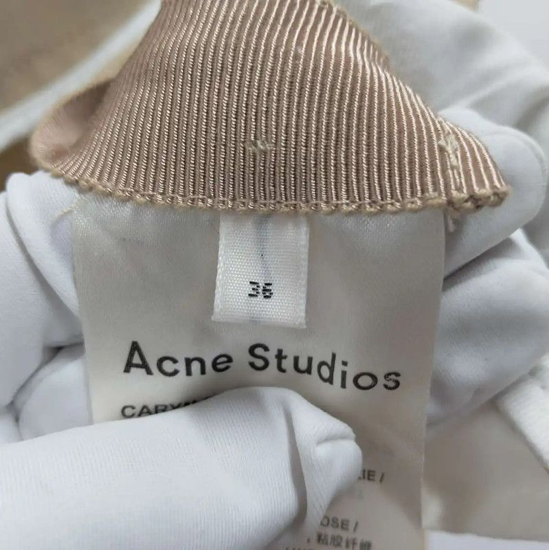 Acne Studios Acne Studios Spring Autumn Beige Casual Pants Size 23" - 7 Thumbnail