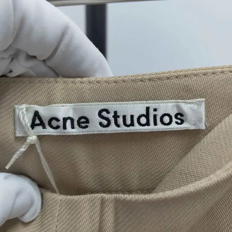 Acne Studios Acne Studios Spring Autumn Beige Casual Pants Size 23" - 3 Thumbnail