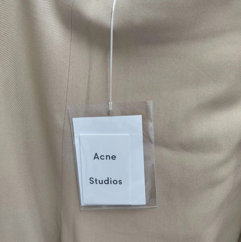 Acne Studios Acne Studios Spring Autumn Beige Casual Pants Size 23" - 6 Thumbnail