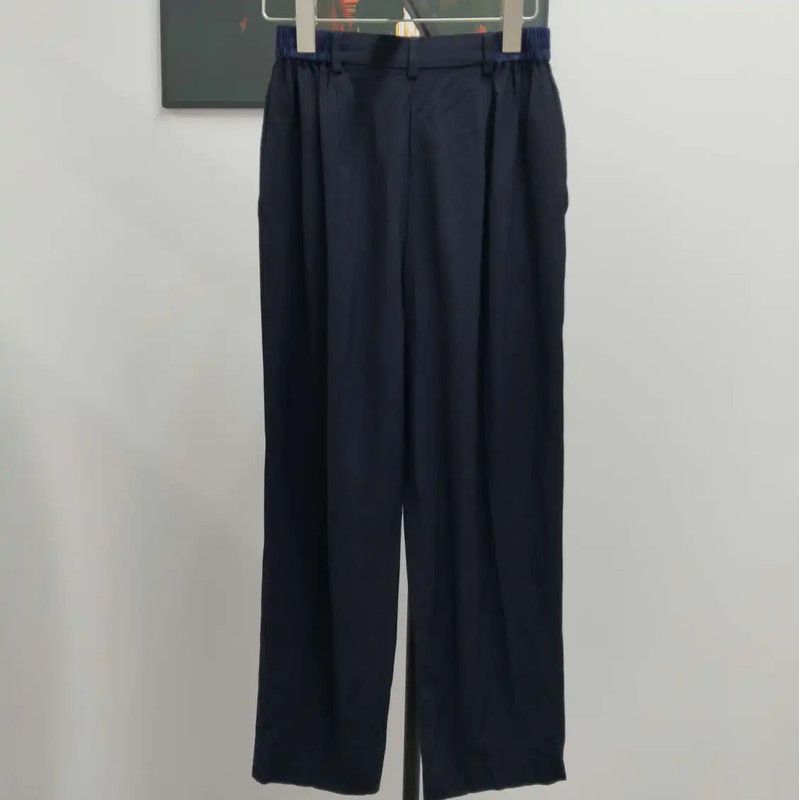 Acne Studios Acne Studios Casual Blue Pants for Women Size 23" - 2 Thumbnail