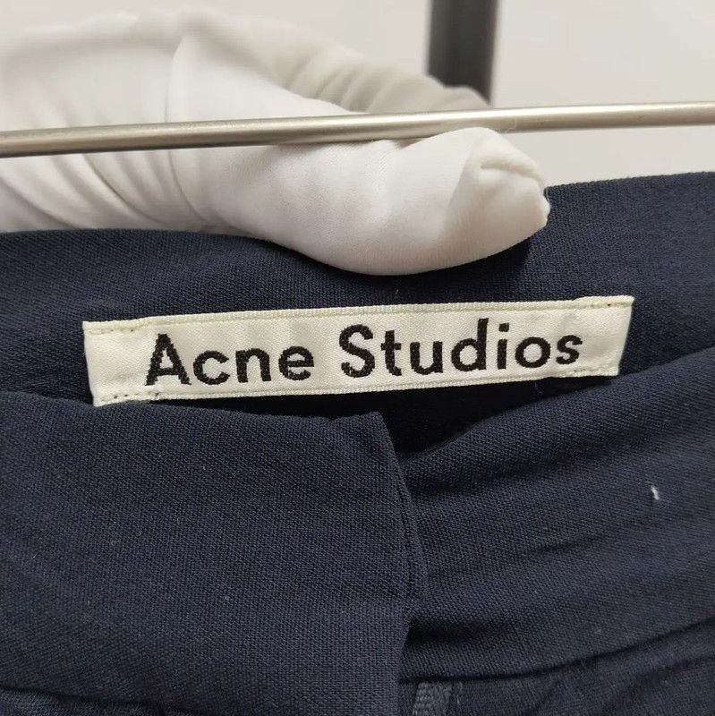 Acne Studios Acne Studios Casual Blue Pants for Women Size 23" - 3 Thumbnail