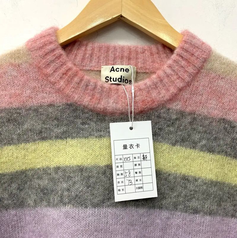 Acne Studios Acne Studios Striped Knit Sweater for Women Size XXS / US 00 / IT 34 - 3 Thumbnail