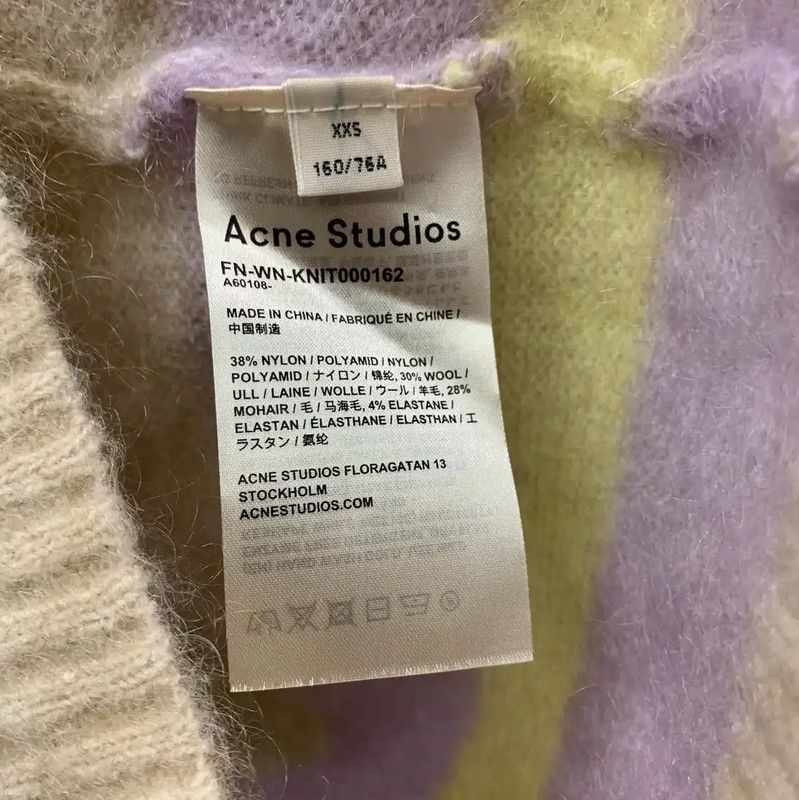 Acne Studios Acne Studios Striped Knit Sweater for Women Size XXS / US 00 / IT 34 - 4 Thumbnail