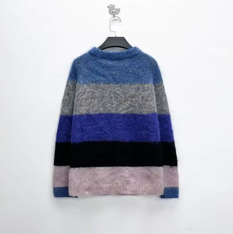 Acne Studios Acne Studios Multicolor Striped Long Sleeve Sweater Size XS / US 0-2 / IT 36-38 - 2 Thumbnail