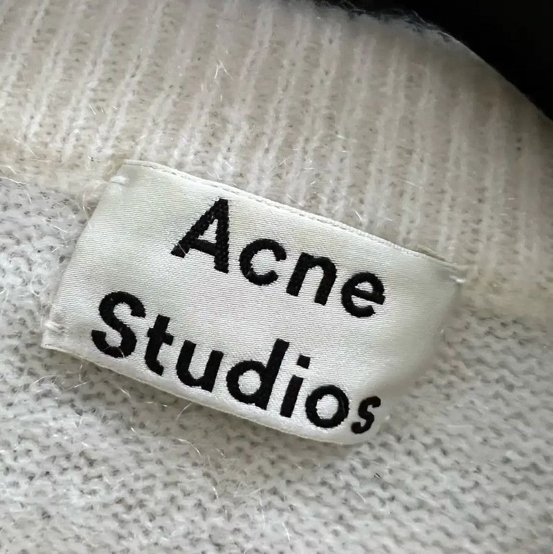 Acne Studios Acne Studios Beige Wool Women's Sweater Size XXS / US 00 / IT 34 - 2 Thumbnail