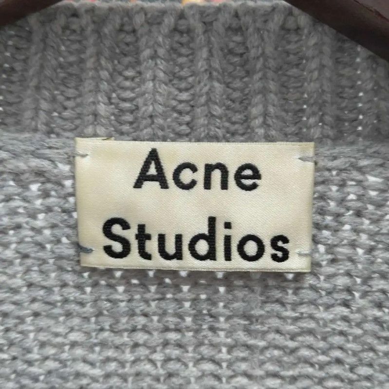 Acne Studios Acne Studios Women's Gray Wool Knit Sweater Size XS / US 0-2 / IT 36-38 - 3 Thumbnail