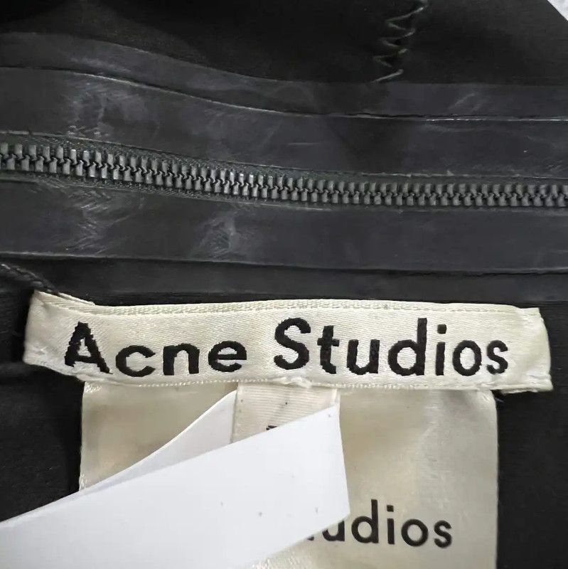 Acne Studios Acne Studios Green Cotton Short Sleeve T-Shirt Size ONE SIZE - 3 Thumbnail