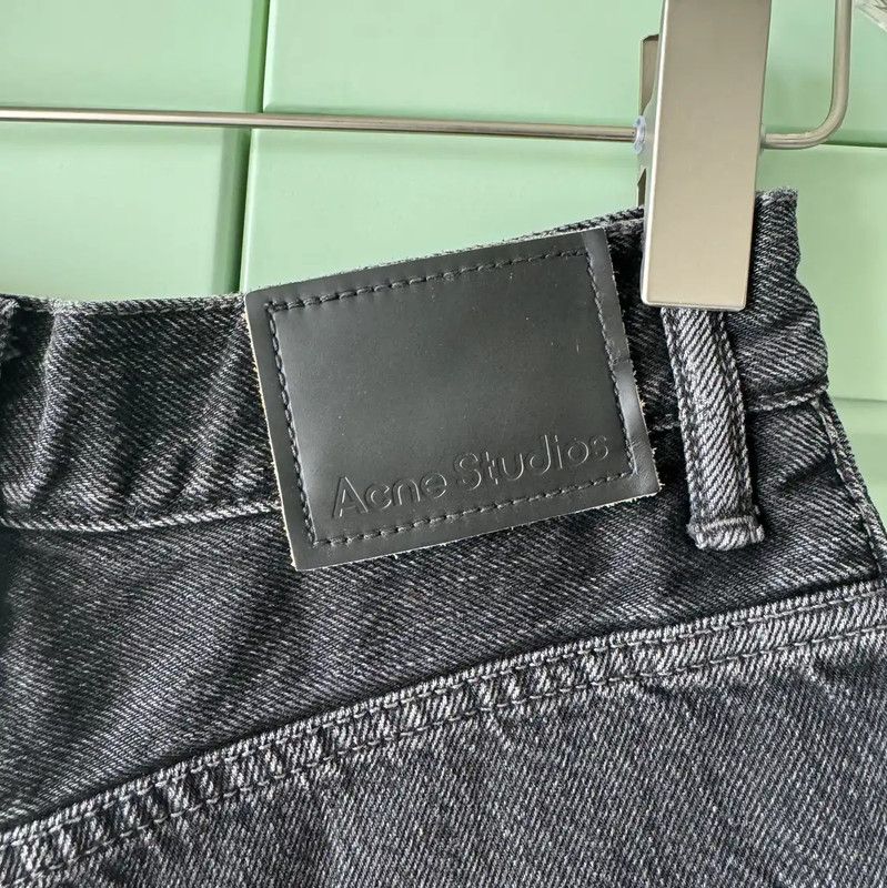Acne Studios Acne Studios Black Cotton Women's Shorts Size 23" - 6 Thumbnail