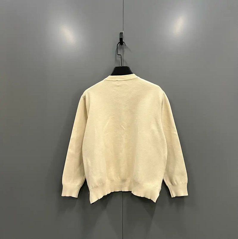 Acne Studios Acne Studios Cream Long Sleeve Sweatshirt for Women Size XS / US 0-2 / IT 36-38 - 3 Thumbnail