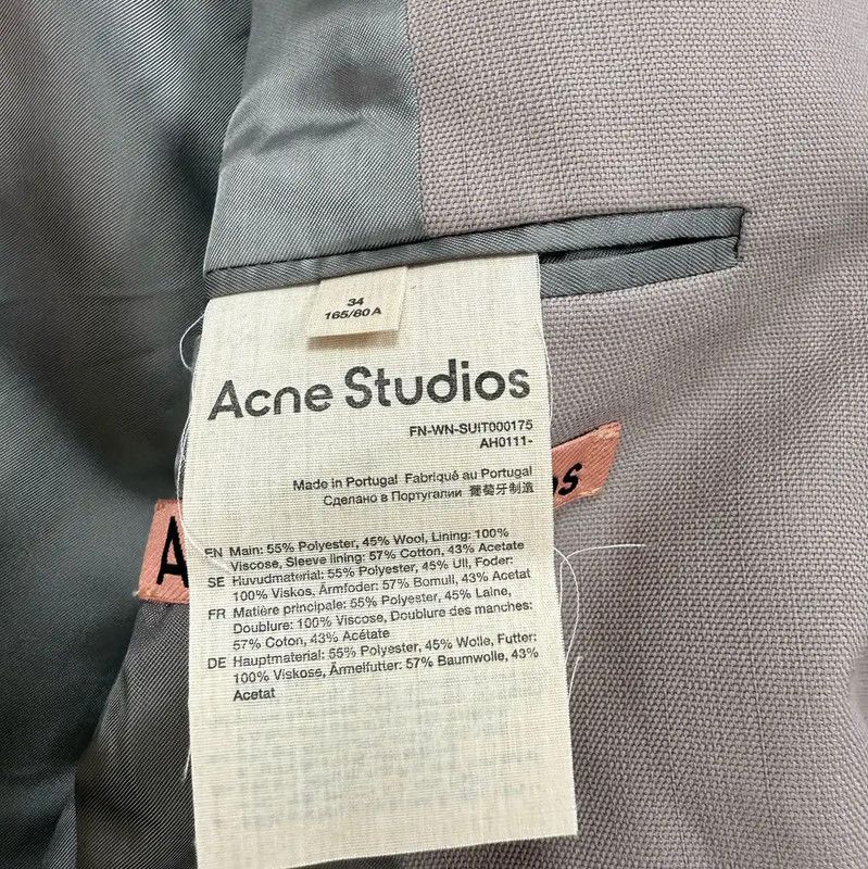Acne Studios Acne Studios Long Marsala Wool Blend Coat Size XS / US 0-2 / IT 36-38 - 8 Thumbnail
