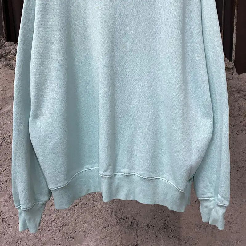 Acne Studios Acne Studios Light Blue Long Sleeve Sweatshirt Size S / US 4 / IT 40 - 4 Thumbnail