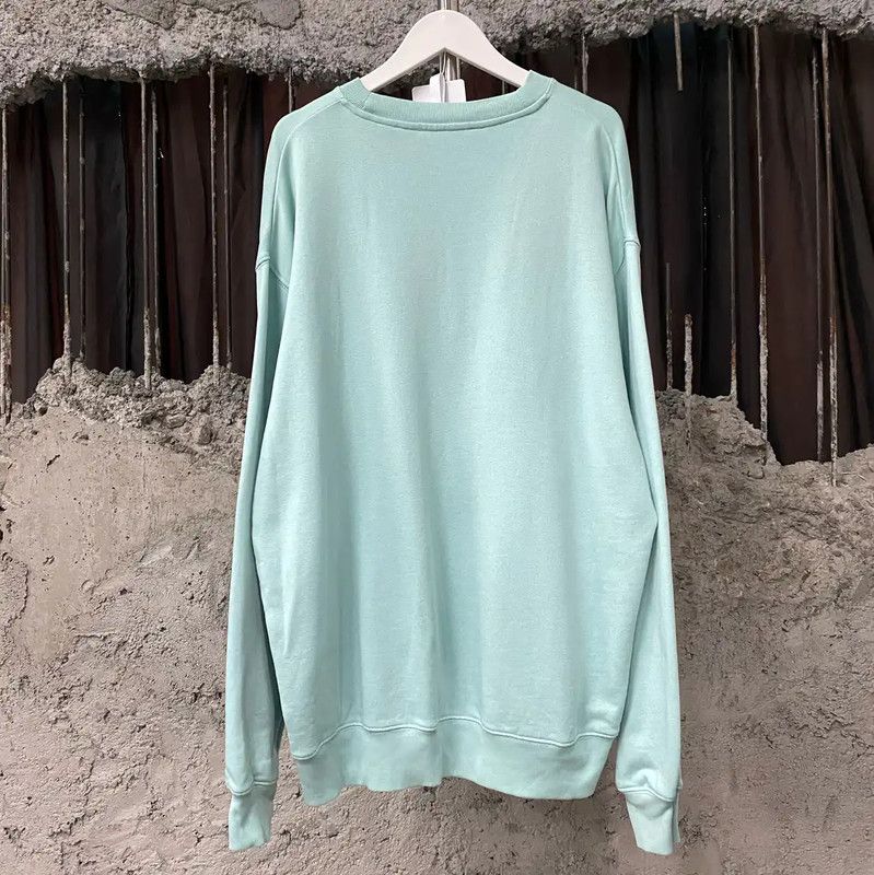 Acne Studios Acne Studios Light Blue Long Sleeve Sweatshirt Size S / US 4 / IT 40 - 2 Thumbnail