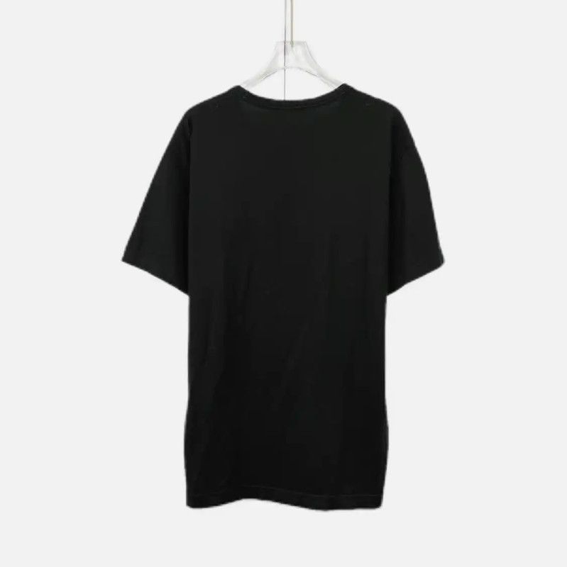 Acne Studios Acne Studios Summer Black Cotton Short Sleeve T-Shirt Size M / US 6-8 / IT 42-44 - 2 Thumbnail