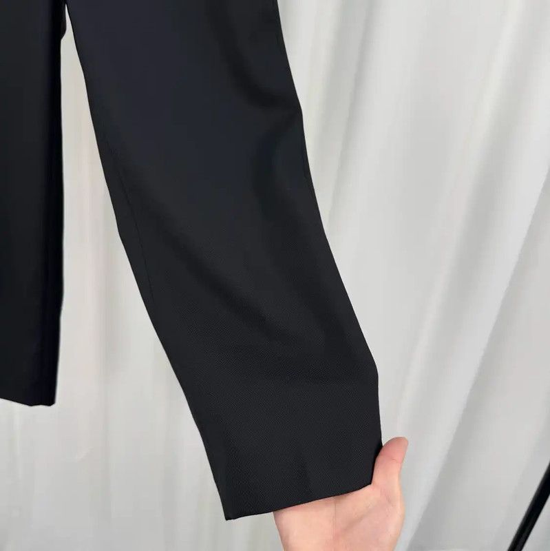 Acne Studios Acne Studios Black Wool Blend Casual Trousers Size 22" - 4 Thumbnail
