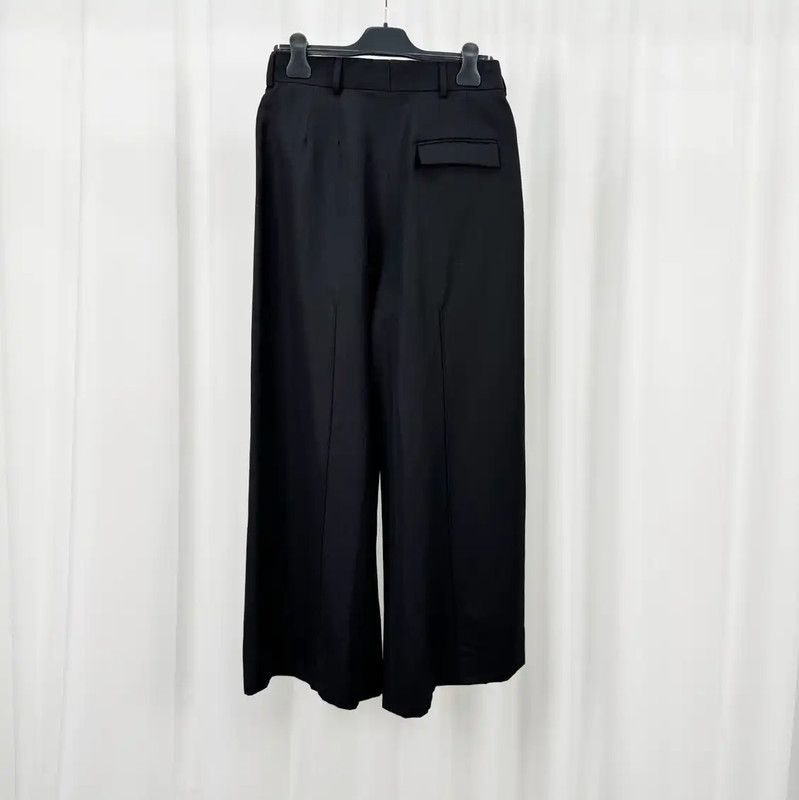 Acne Studios Acne Studios Black Wool Blend Casual Pants Size 23" - 2 Thumbnail