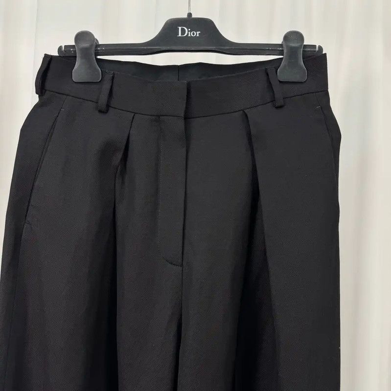 Acne Studios Acne Studios Black Wool Blend Casual Pants Size 23" - 3 Thumbnail